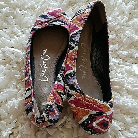 Toms multicolor flats - Picture 1 of 6
